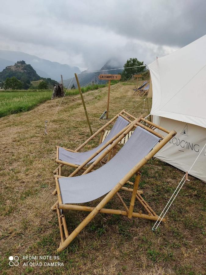 Hôtel Lodg'ing Secret Camp Ariège à Lordat Extérieur photo